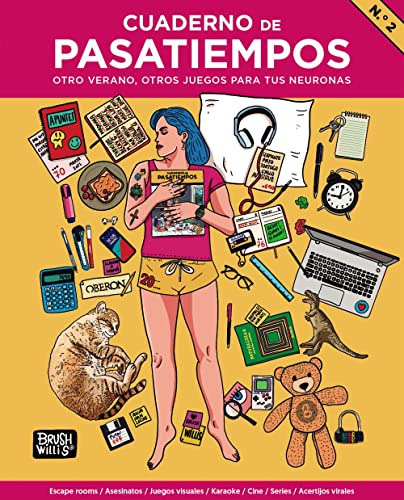 Cuaderno De Pasatiempos 2, De Willis Brush. Editorial Anaya Multimedia, Tapa Blanda En Español, 2023