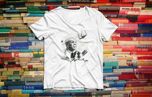 Imagen 1 de 2 de Remera Dama Escritores Argentinos - Varios Modelos
