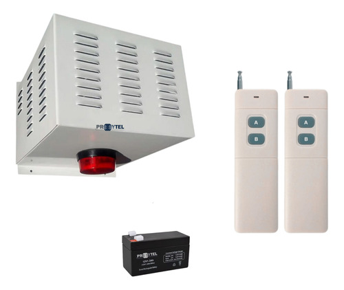 Alarma 30 Watts Máxima Potencia + 2 Controles Largo Alcance