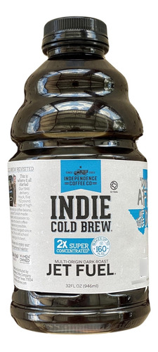 Independence Coffee Co. Indie Cold Brew Concentrado, Jet Fue