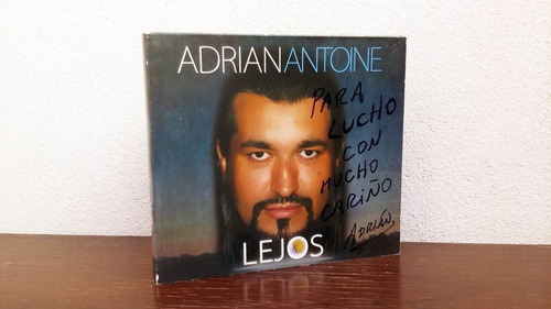 Adrian Antoine - Lejos * Cd Digipack Impecable Autografiad 