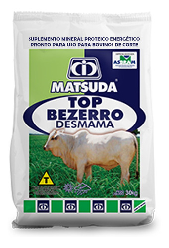 Suplemento Mineral Energético Matsuda Top Bezerro Desmama