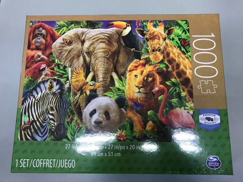 Juegos Clasicos -puzzle Adul. 1000 Piezas Anim. Niños 98240