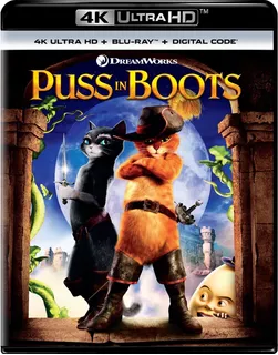 4k Ultra Hd + Blu-ray Puss In Boots / Gato Con Botas