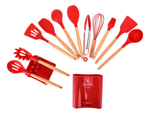 Juego Completo De 13 Piezas De Silicona Para Cocinar