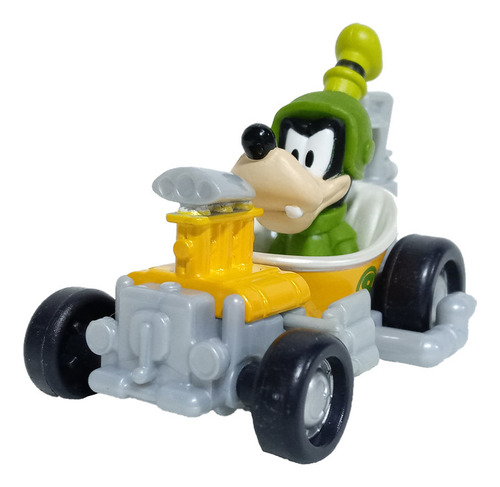 Figura Carro Mickey Mouse Goofy Asiento 8 Dtt53 7cm Disney