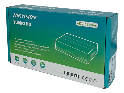 E Dvr Essd Hikvision Disco Solido 300gb 4canales Turbohd App