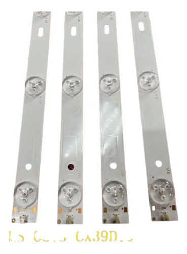 Set De 4 Tira Leds Universales  Para Tv 39' 