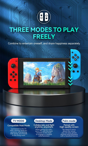Joy-con Inalámbrico Con Luces Compatible Con Nintendo Switch