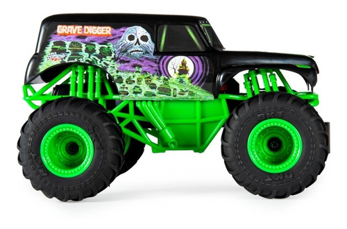 Imagen 8 de 9 de Spin Master Monster Jam Freestyle Force - 1:24 - Verde oscuro - Grave Digger