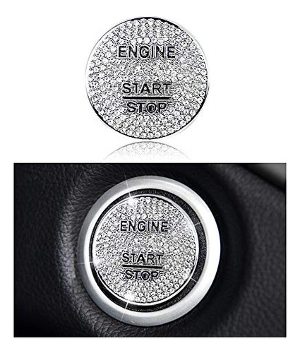 For Mercedes-benz Interior Accessories Bling Engine Sta...