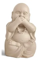 Comprar Escultura Buda Mudo Em Cimento 11,5x7,5x7,5 - Mart