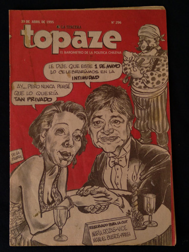 Revista Topaze 30 De Abril 1995 Numero 296. L S01