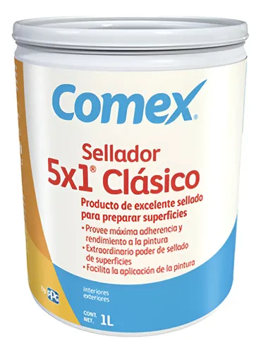 Sellador Vinil-acrilico Comex 5x1 Exterior Antihongos 1lt | Env&iacute;o gratis