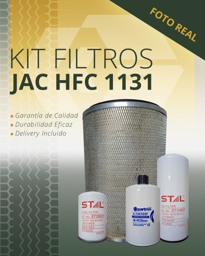 Kit De Filtros Jack Hfc 1131 - Wca3038 / 51748 /33358 /34024