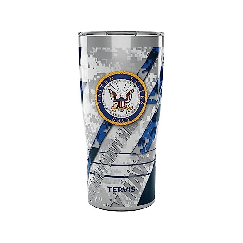 Tervis Navy Aislado Tumbler 20oz Acero V29he