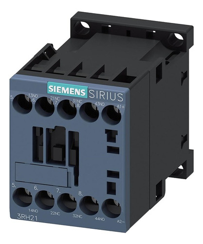 Contactor Auxiliar Relé 2no+2nc Dc24v Siemens 3rh2122-1bb40
