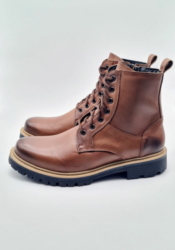 Borcego De Cuero Cur Confort Para Hombre Estilo Y Comodidad