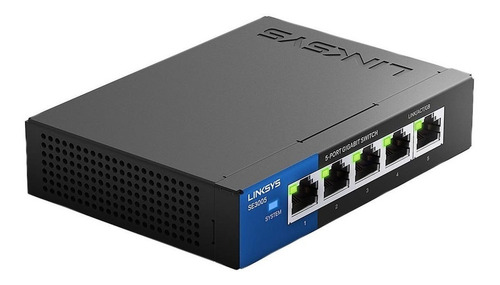 Switch 5 Puertos Gigabit Linksys Metálico Se3005