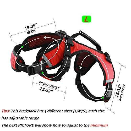 Senderismo Para Perros Mochila Impermeable Hound Saddle B