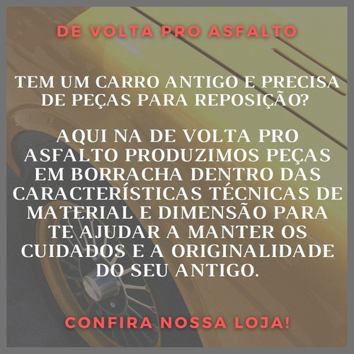 Kit 16 Peças Coxim Capô Motor A10 C10 D10 D60 Veraneio