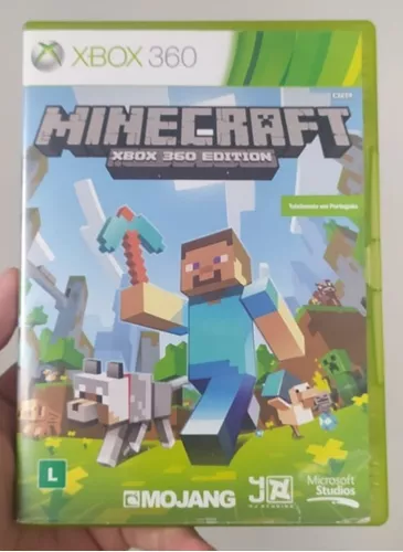 Jogo Minecraft Xbox 360 Edition - Xbox 360 - Física Original