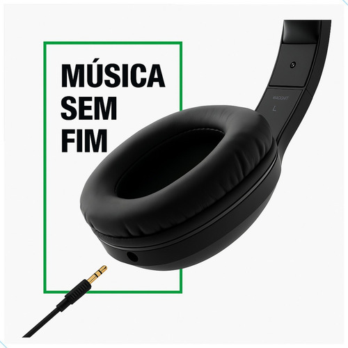 Fone De Ouvido Over-ear Sem Fio Edifier W800bt Plus Preto