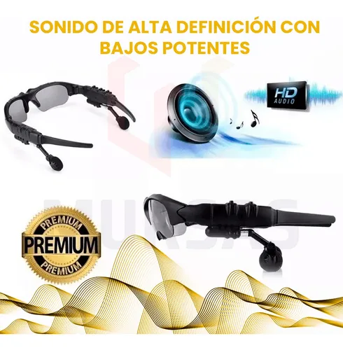 Gafas De Sol Y Audífonos Inalámbricos Bluetooth Unisex