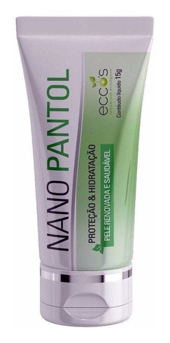 Imagem 3 de 5 de Creme Nano Pantol Eccos Proteção E Hidratação 15g + Brinde
