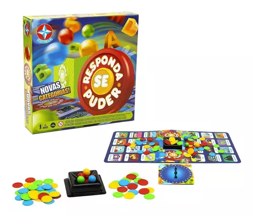 Estrela Jogo Responda Se Puder, Playtoy Brinquedos