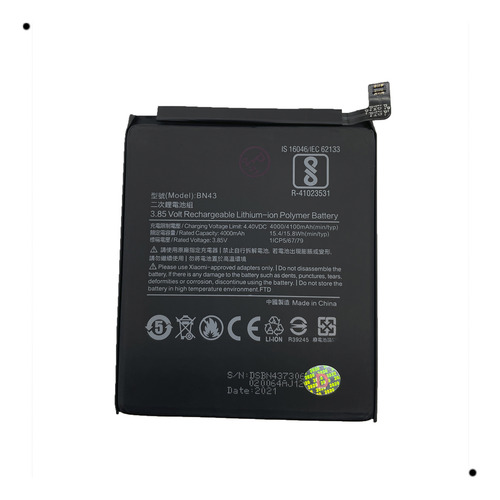 Flex Carga Bn43 Compativel Redmi Note 4 / 4x + Kit