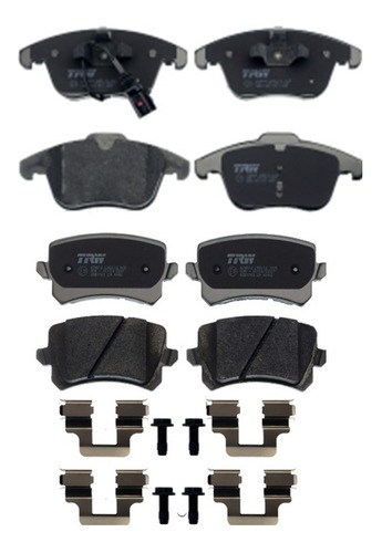 Kit Balatas D/t Low Trw Tiguan 2.0 2012 Cuadrada