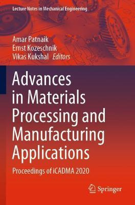 Libro Advances In Materials Processing And Manufacturing ...