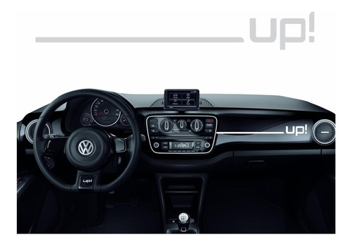Adesivo Painel Interno Volkswagen Up Imp163