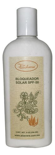 Bloqueador Solar En Crema Con Aloe Vera Pucchene 250mg