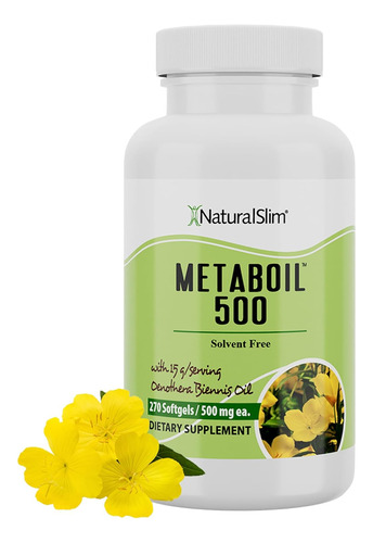 Metaboil 500 Aceite De Onaga Naturalslim 250 Capsulas