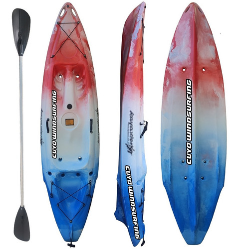 Imagen 2 de 9 de Combo N3 Kayak Kayaxion Wild Spirit Simple Chaleco Asiento