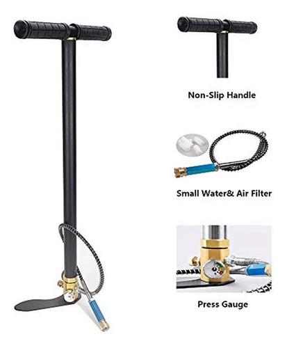 Bombin Rifle Pcp 6000 Psi 3 Etapas Pistón Metálico