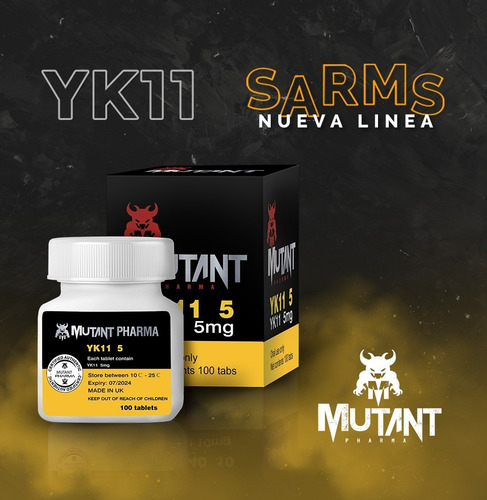 Yk11 Sarms Mutant 100 Caps - Unidad a $2420