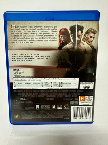 Blu Ray Wolverine Imortal - Original (Usado)