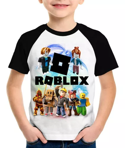 Camiseta Roblox Unissex Adulto Infantil - Escorrega o Preço