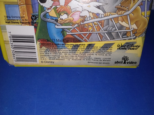 Fita Vhs - Oliver E Sua Turma (edição Rarissima) Fita Verde (Usado)