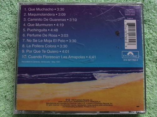 Eam Cd Oscar D' Leon Y Los Blanco 1991 + Exito Que Muchacho (Usado)