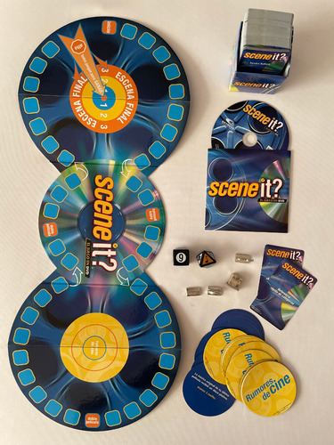 Juego De Mesa Scene It El Juego De Trivia En Dvd Mattel 2005 (Usado)