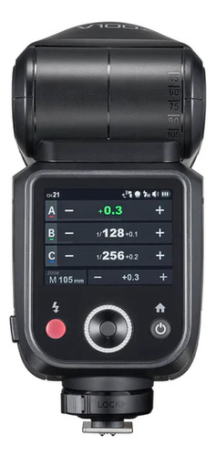 Flash Recargable Godox V100 Ttl Para Canon Pantalla Táctil