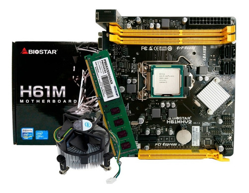Combo Tarjeta Madre Procesador Corei5 Socket 1155 + Memoria