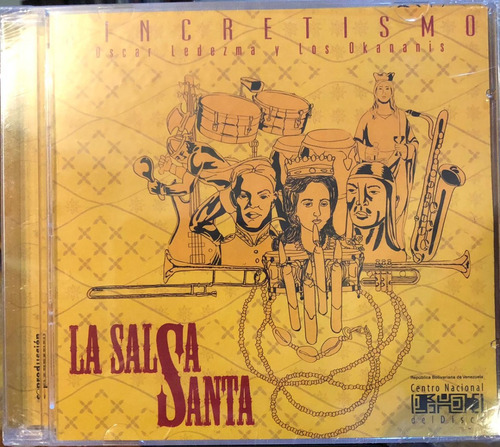 Oscar Ledezma Y Los Okananis -  La Salsa Santa. Cd, Album.