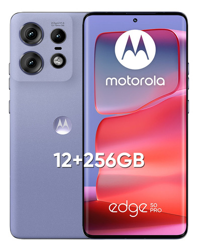 Smartphone Motorola Spec Edge 50 Pro Dual Sim Teléfono 256 Gb Ram 12 Gb Ram Celular 4500mah Batería Android Phone Lavanda
