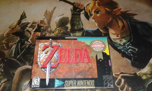 Lacrado The Legend Of Zelda A Link The Past Super Nintendo (Usado)
