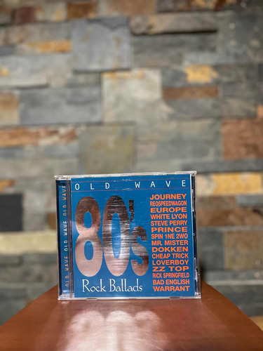 Cd Varios Artistas  Old Wave  80s Rock Ballads